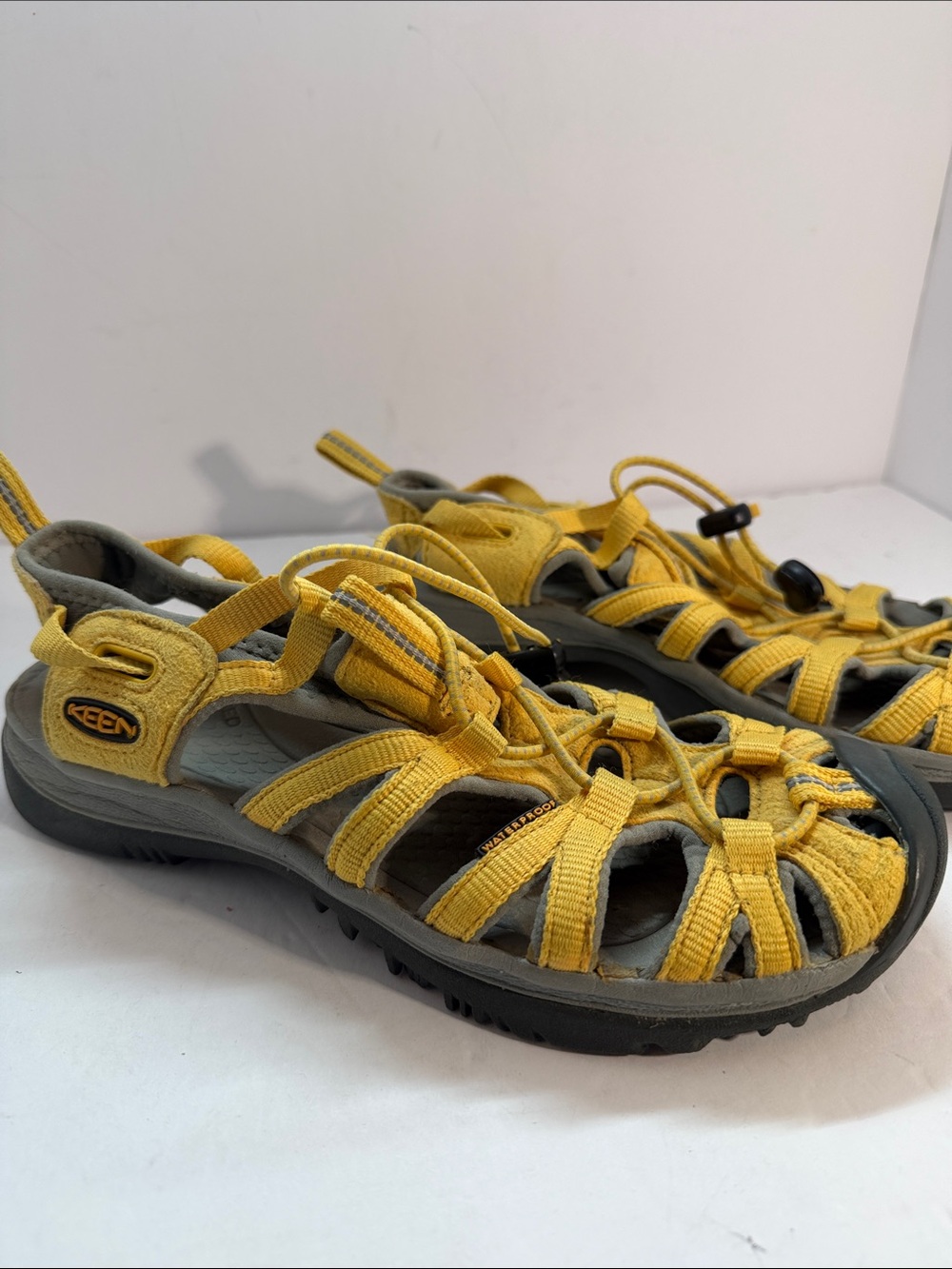 Keen Yellow and Gray Women's Strappy Outdoor Sandals